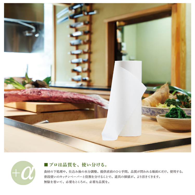 高機能キッチンペーパーのプロのコックさん鮮用